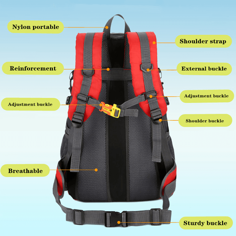 حقيبة ظهر للمشي لمسافات طويلة سعة 28 لترًا