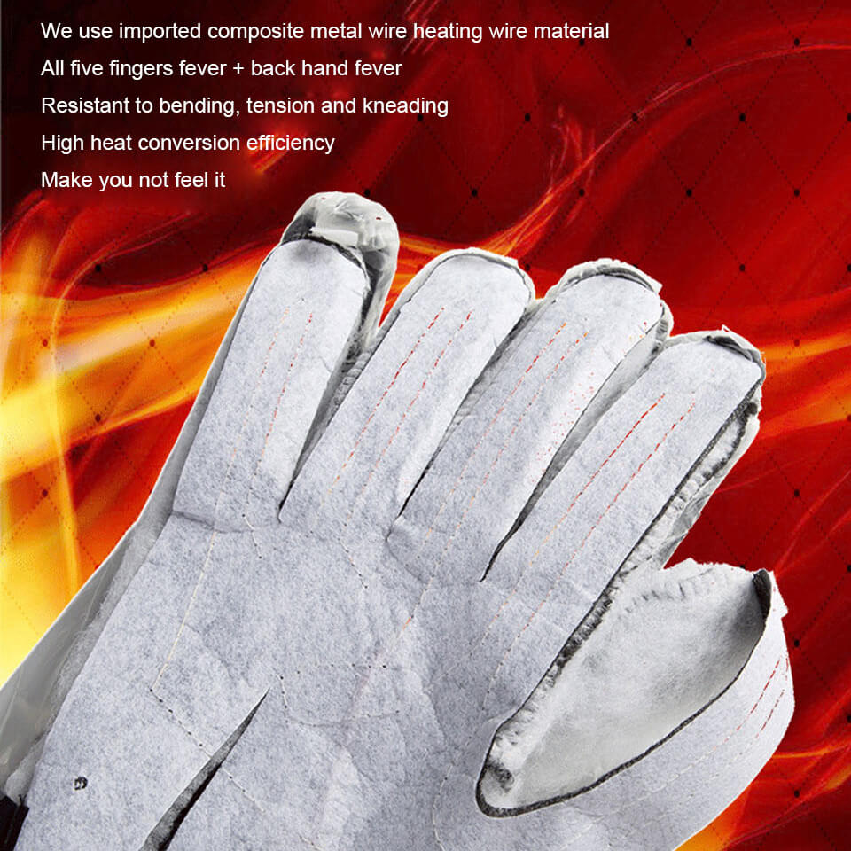 Gants d’Hiver Chauffants 5000mAh