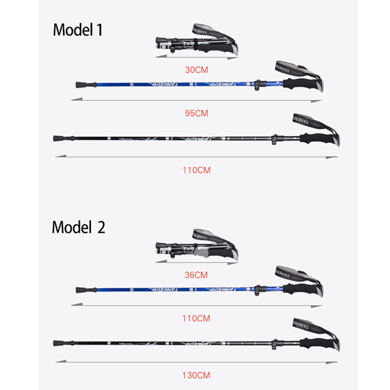 عصا المشي القابلة للطي