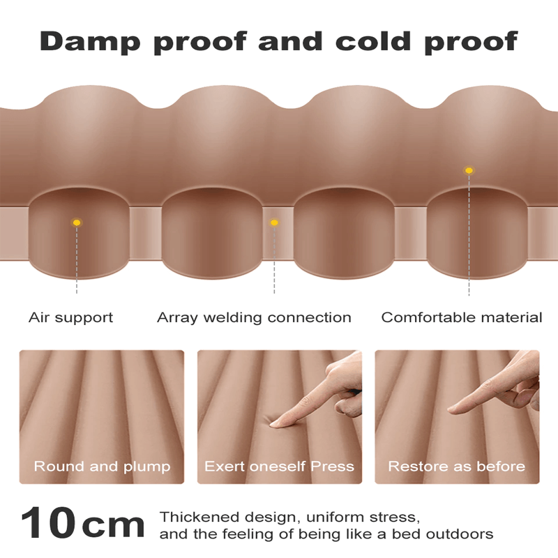 Matelas Gonflable avec Pompe Intégrée