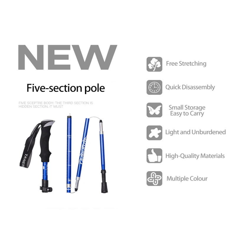 عصا المشي القابلة للطي