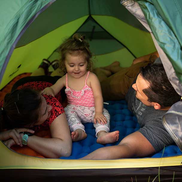 مرتبة قابلة للنفخ متينة 