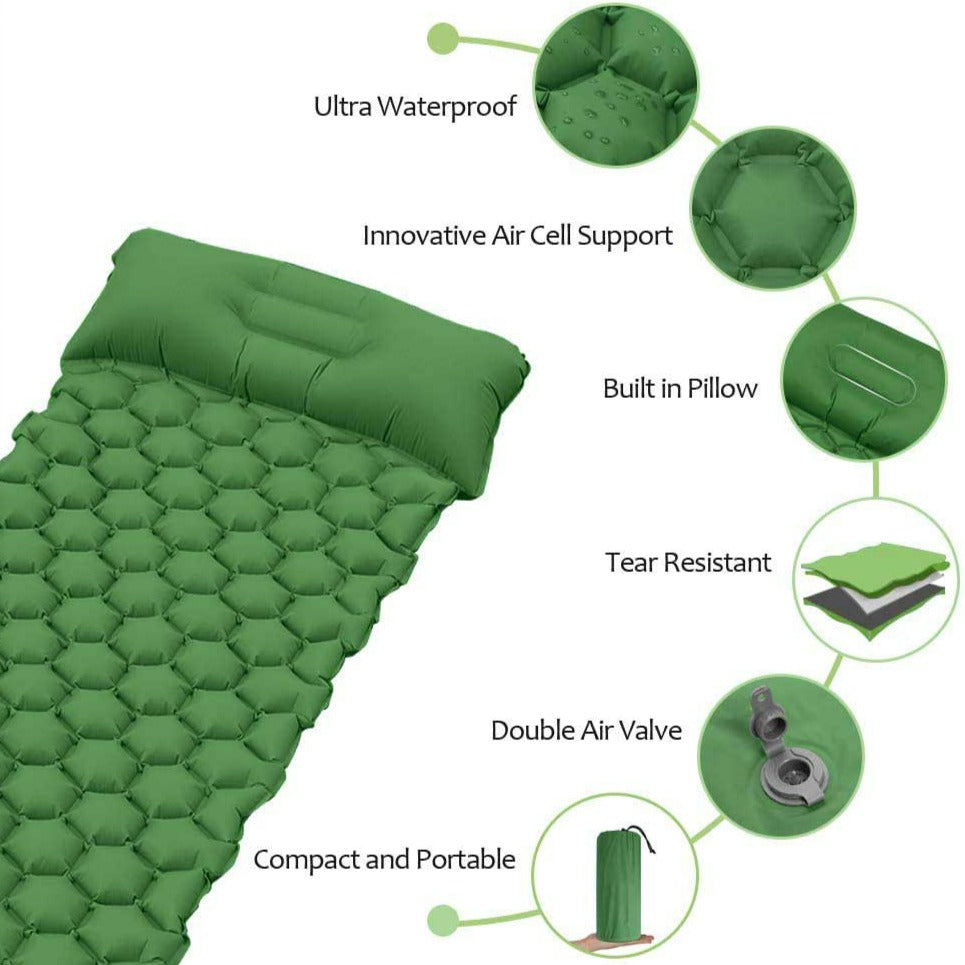 مرتبة قابلة للنفخ متينة 