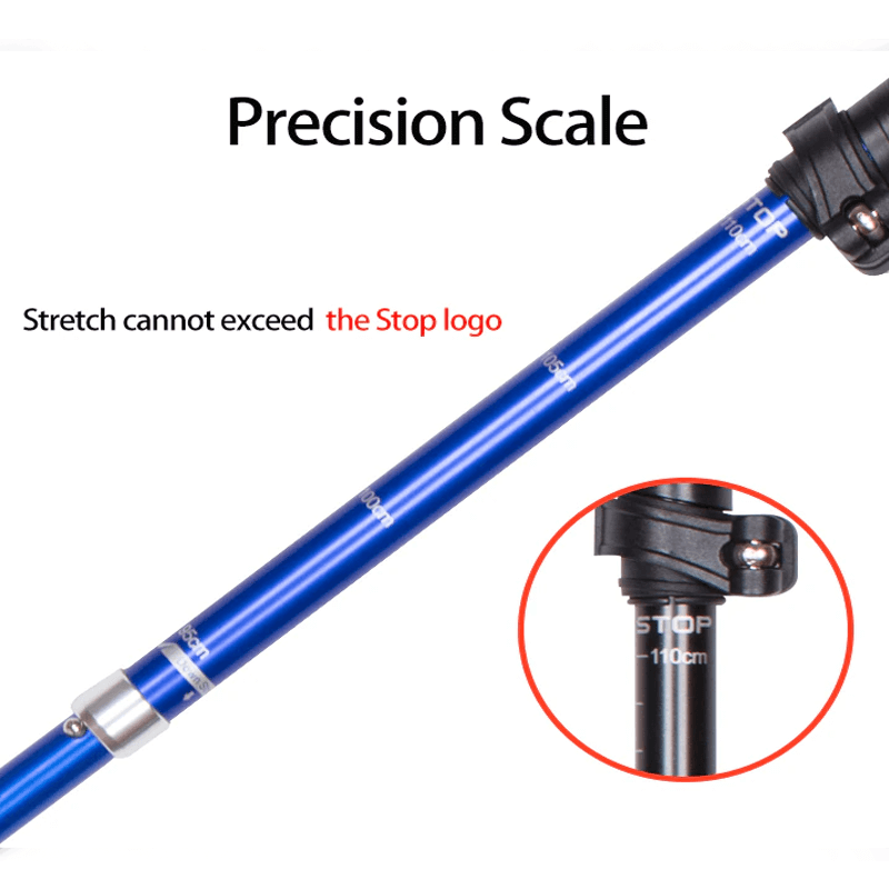 عصا المشي القابلة للطي