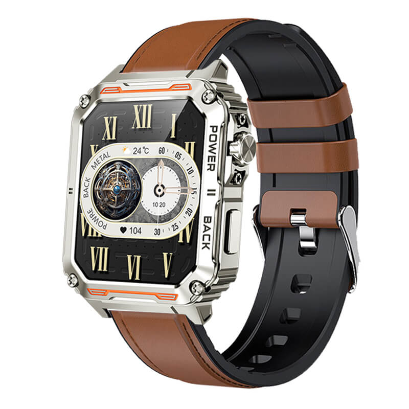 ساعة تكتيكية ذكية بسعة 380 مللي أمبير في الساعة