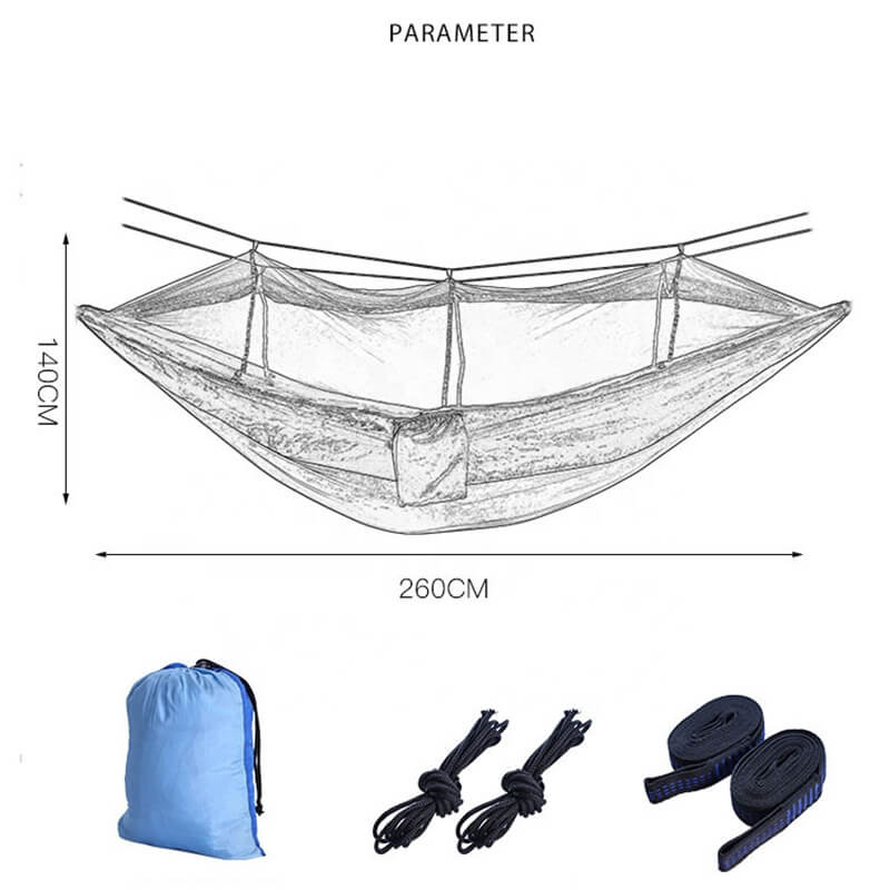 Hamac avec moustiquaire