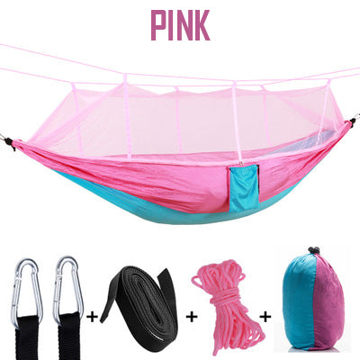 Hamac avec moustiquaire
