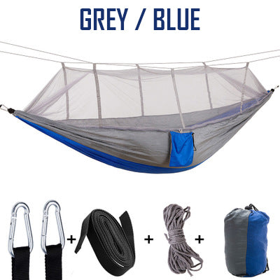 Hamac avec moustiquaire